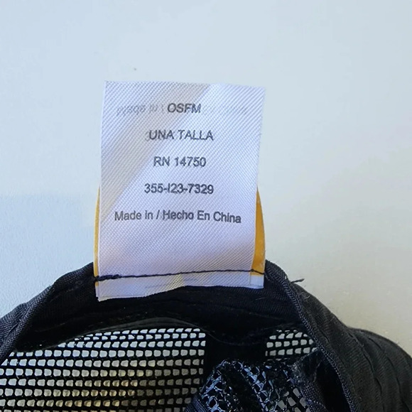 SESAME STREET Big B. Bird Hat Foam Adjustable Blue Black Mesh Audult OS - Picture 11 of 13